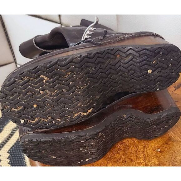 Paysannerie vintage clog boots - Picture 5 of 12